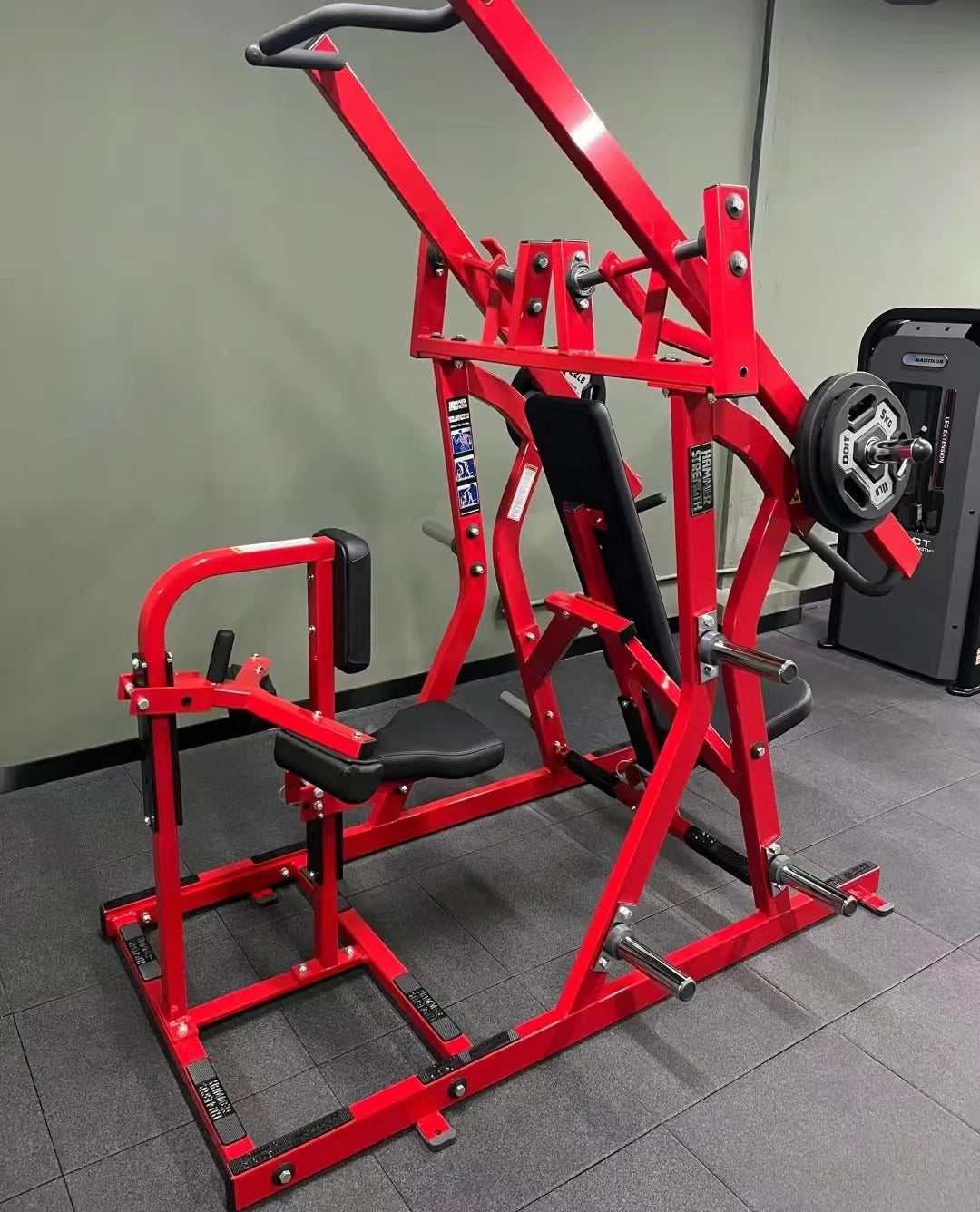 Gym fitness equipment Plate loaded fitness equipment Seated Dip for sale tricep machine