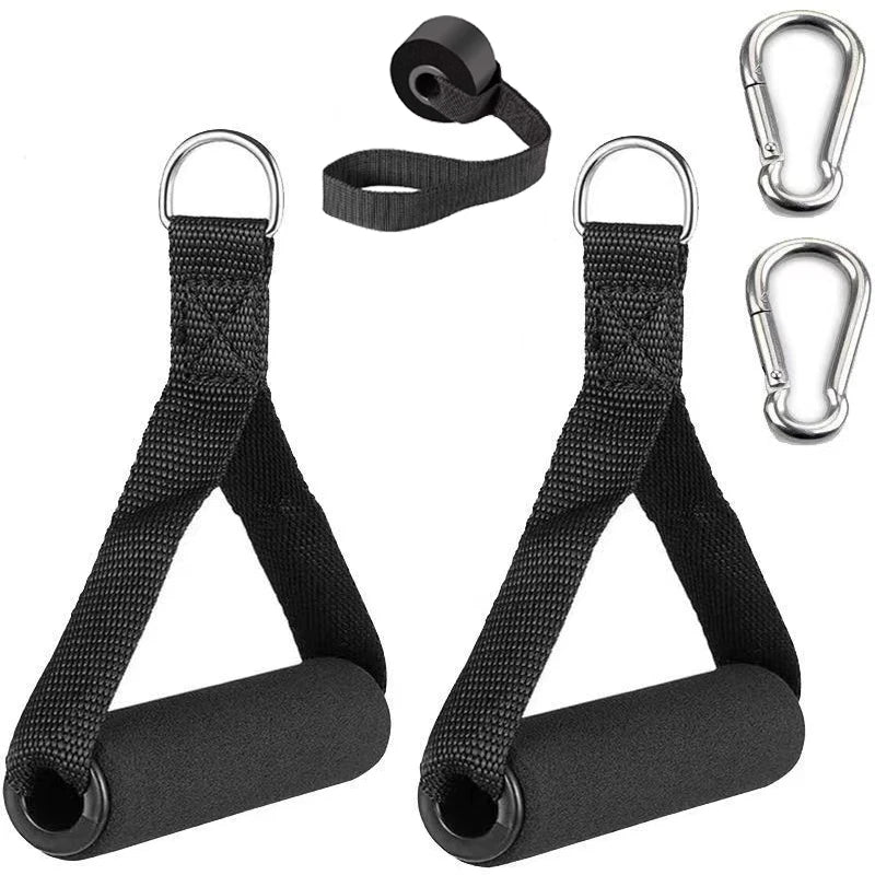 Gym Resistance Bands Accessories Handles Anti-slip Grip Strong