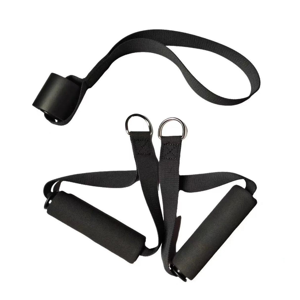 Gym Resistance Bands Accessories Handles Anti-slip Grip Strong