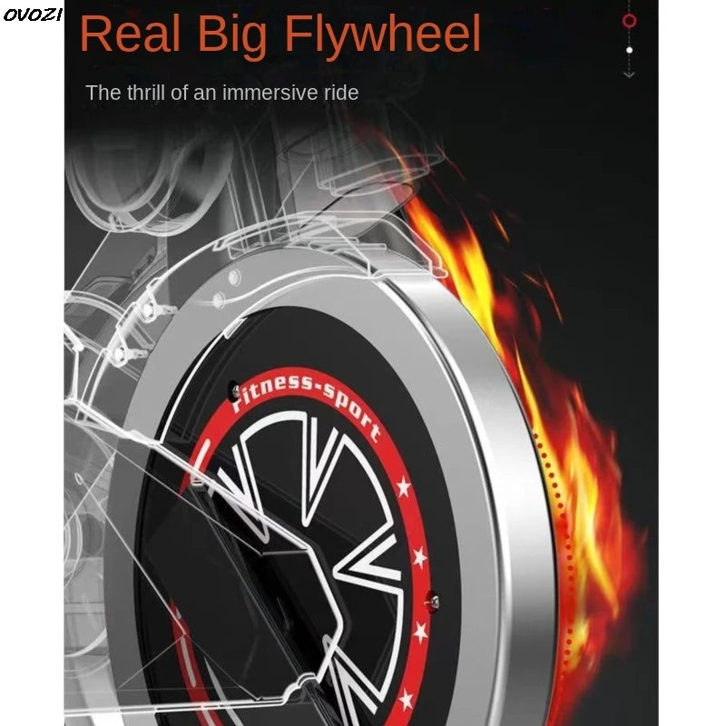 OVOZI Spin Bike Home Fitness Equipment Gym Dedicated Indoor Exercise Weight Loss Silent