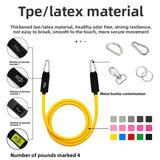 Pilates Bar Kit with Resistance Bands Stackable Band Workout Equipment