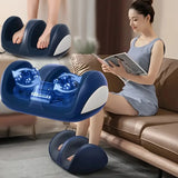 Extra Big Electric Foot Massager Hot Compress Shiatsu Kneading