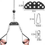 RTSHE-LAT Pulldown Attachments Pull Down Bar Multi-GripFitness