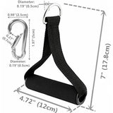 Gym Resistance Bands Accessories Handles Anti-slip Grip Strong