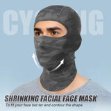 Cycling Full Face Balaclava Cooling Face Mask