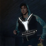 Running Light Vest USB Running Reflective Gear Light