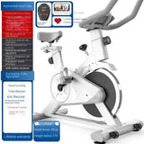 OVOZI Spin Bike Home Fitness Equipment Gym Dedicated Indoor Exercise Weight Loss Silent