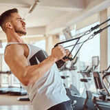 Gym Resistance Bands Accessories Handles Anti-slip Grip Strong