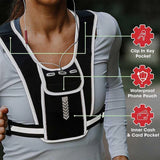 Reflective Running Vest for Men Women