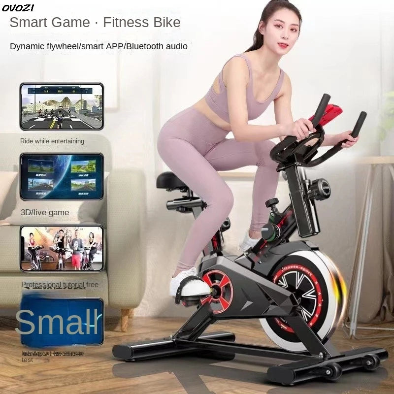 OVOZI Spin Bike Home Fitness Equipment Gym Dedicated Indoor Exercise Weight Loss Silent